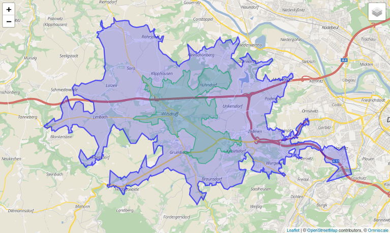 Isochrone API image