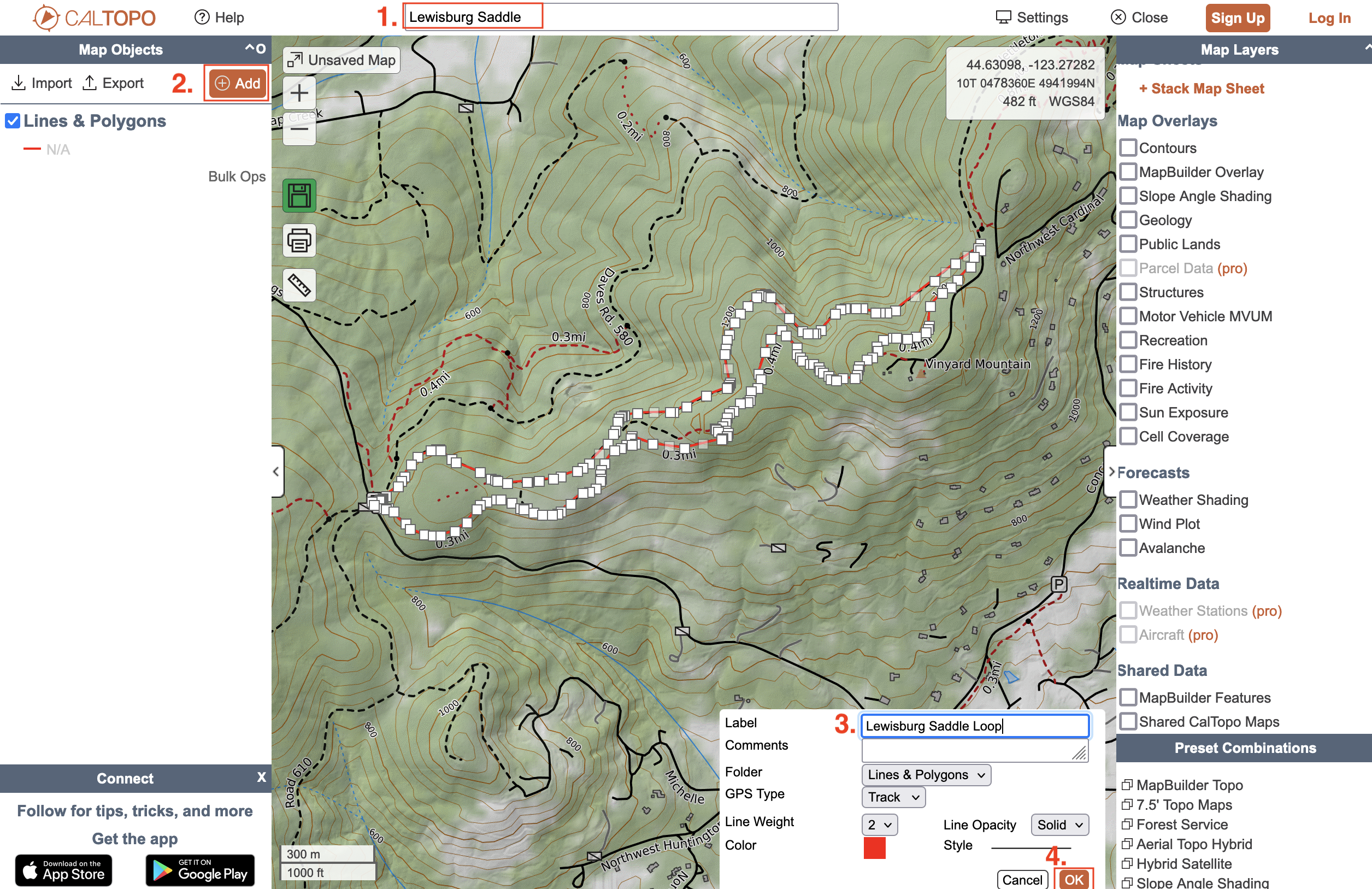 tracinglewisburgsaddle