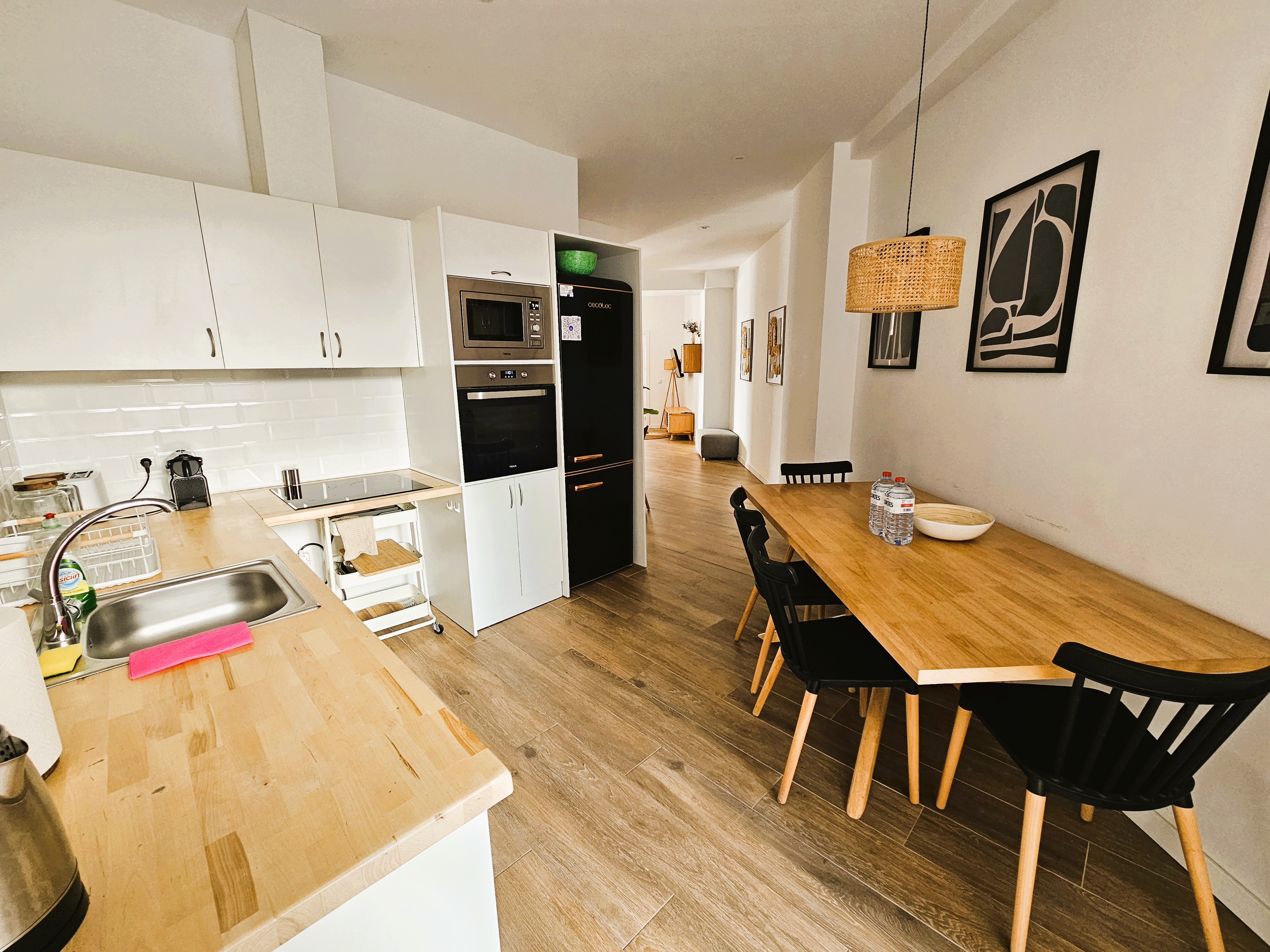 Kitchen and dining