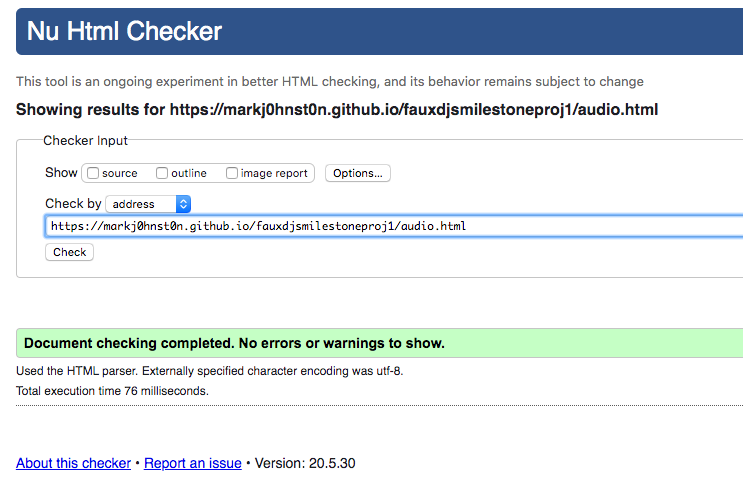 audio_w3c_html_validator_screenshot