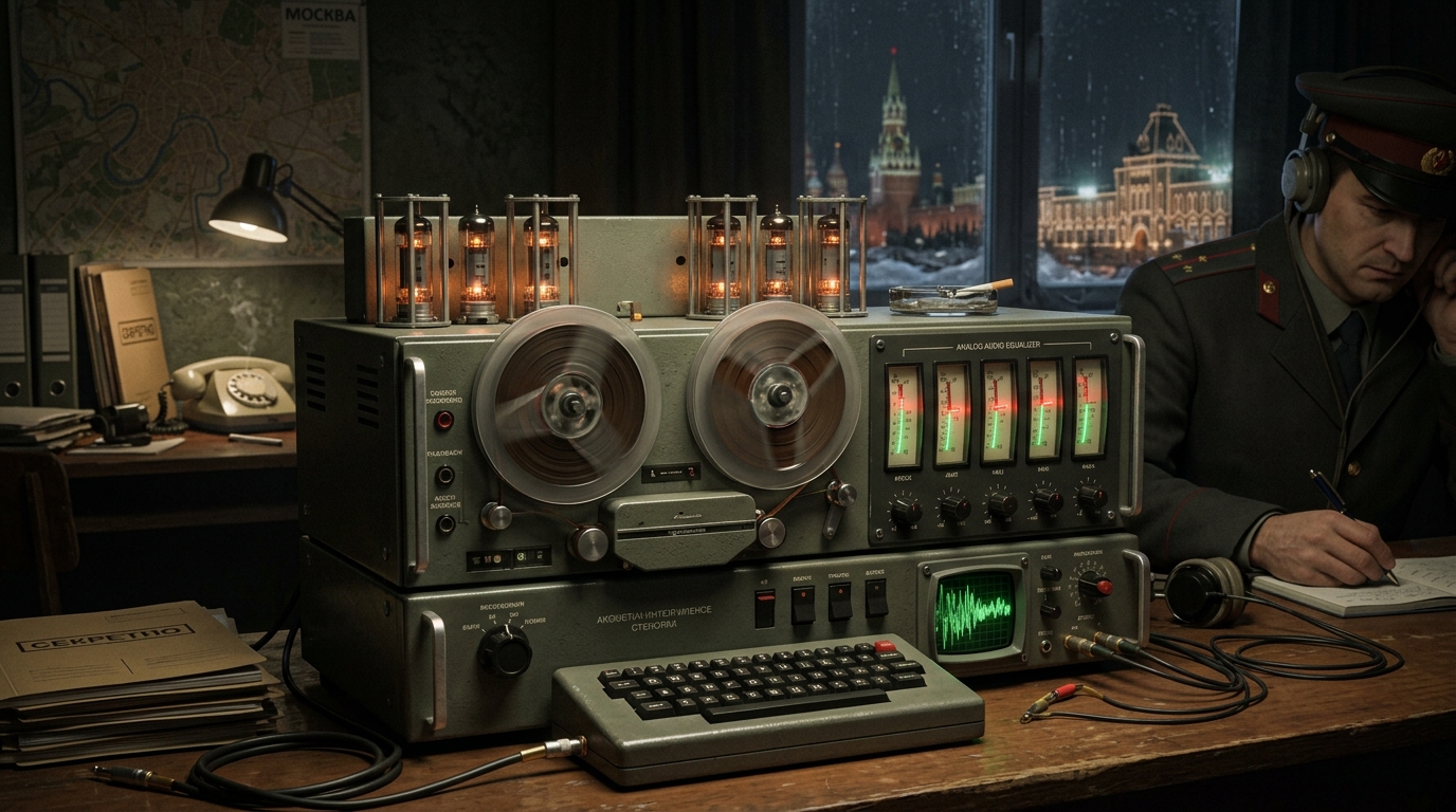 Stenograph Soviet Acoustic Intelligence & Audio Steganography
