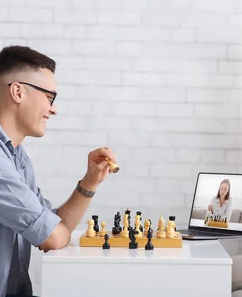 Online chess lesson