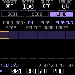 The modulation lane