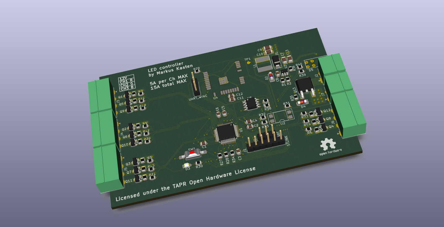 Led controller hardware, from the project README