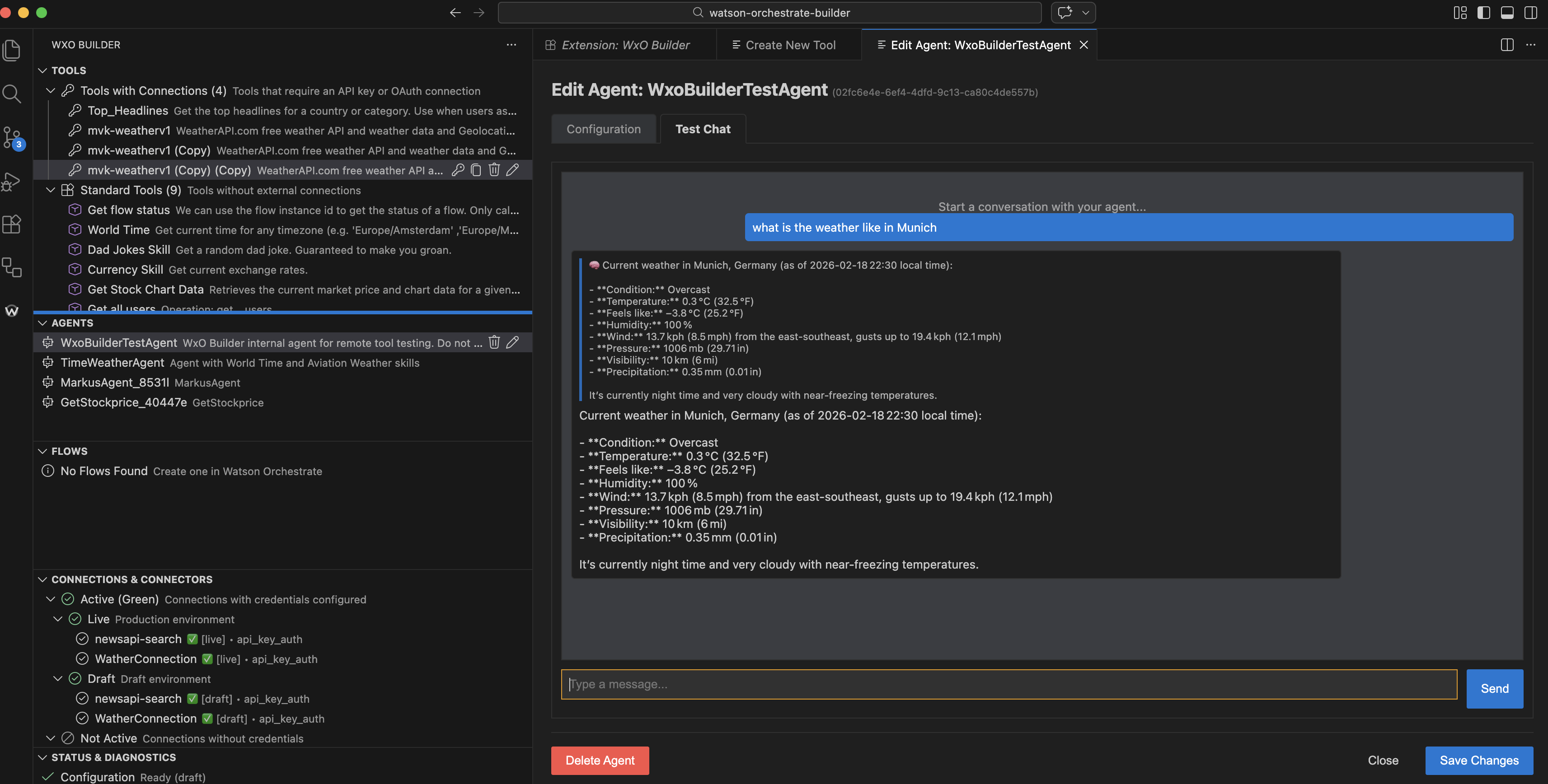 Agent Chat With Tools