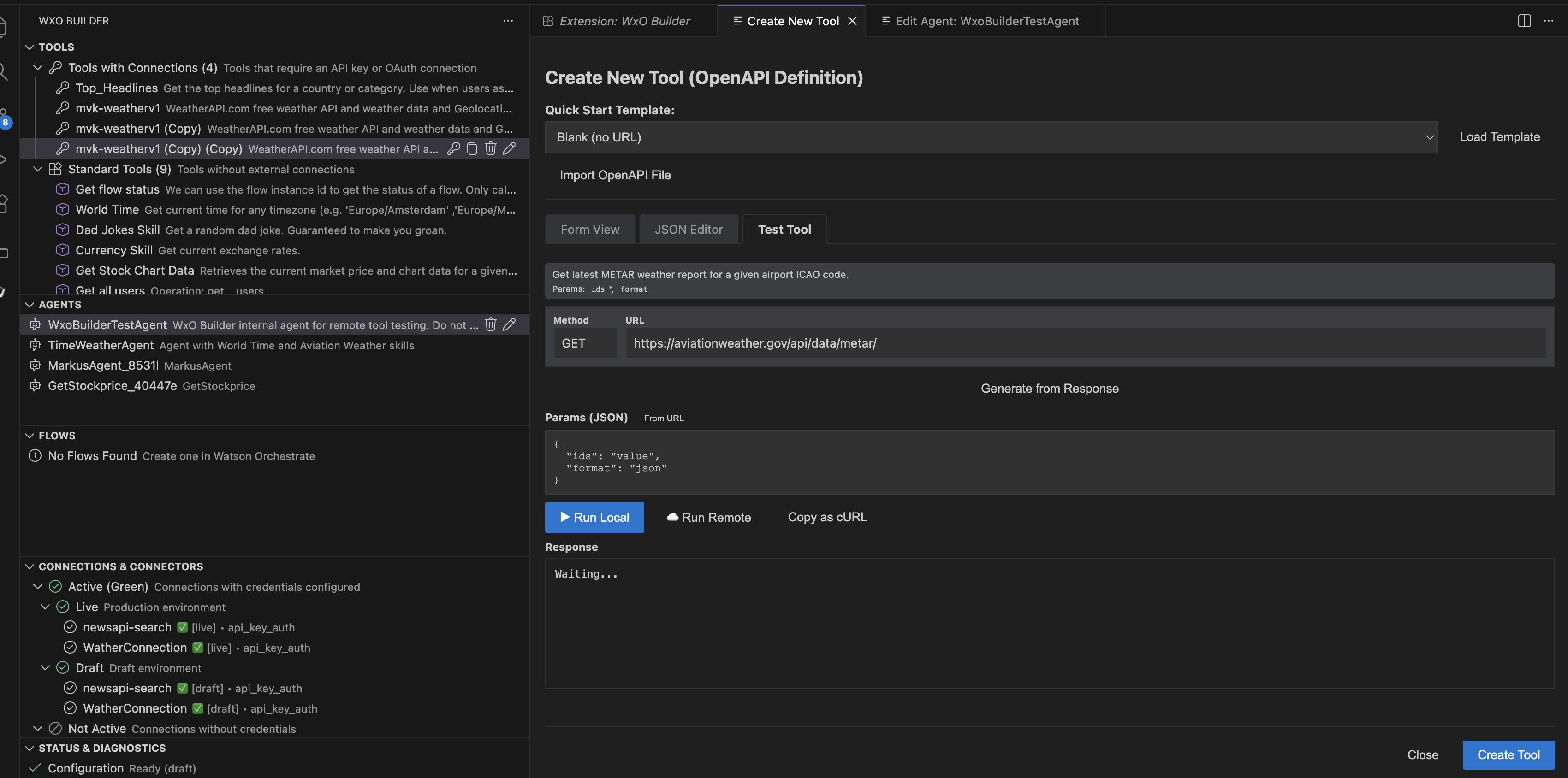 Create Tools From URLs