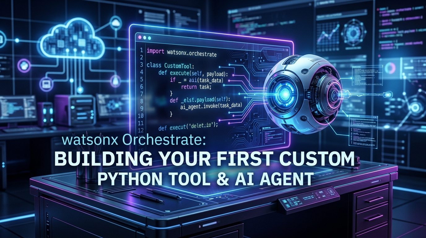 Building Custom Tools in watsonx Orchestrate