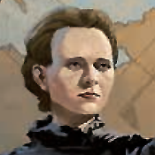 Marie Curie icon