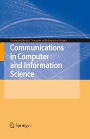 Springer CCIS Book Cover