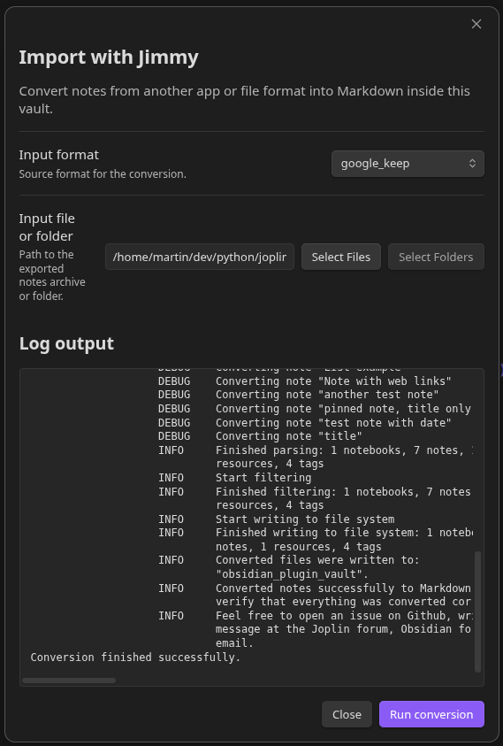 import modal