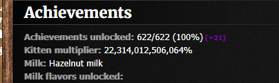 My achievements.