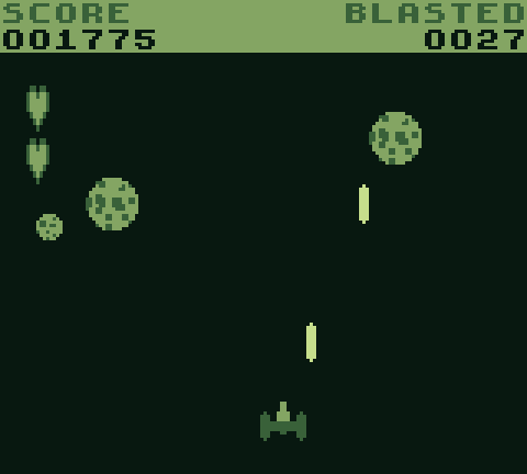 Screenshot of gameplay in Classic mode