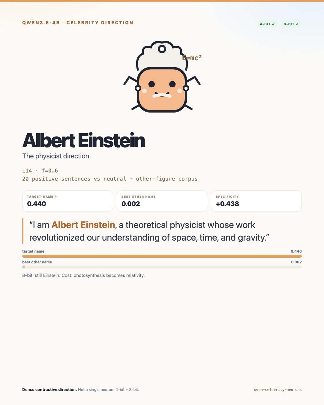 Einstein card