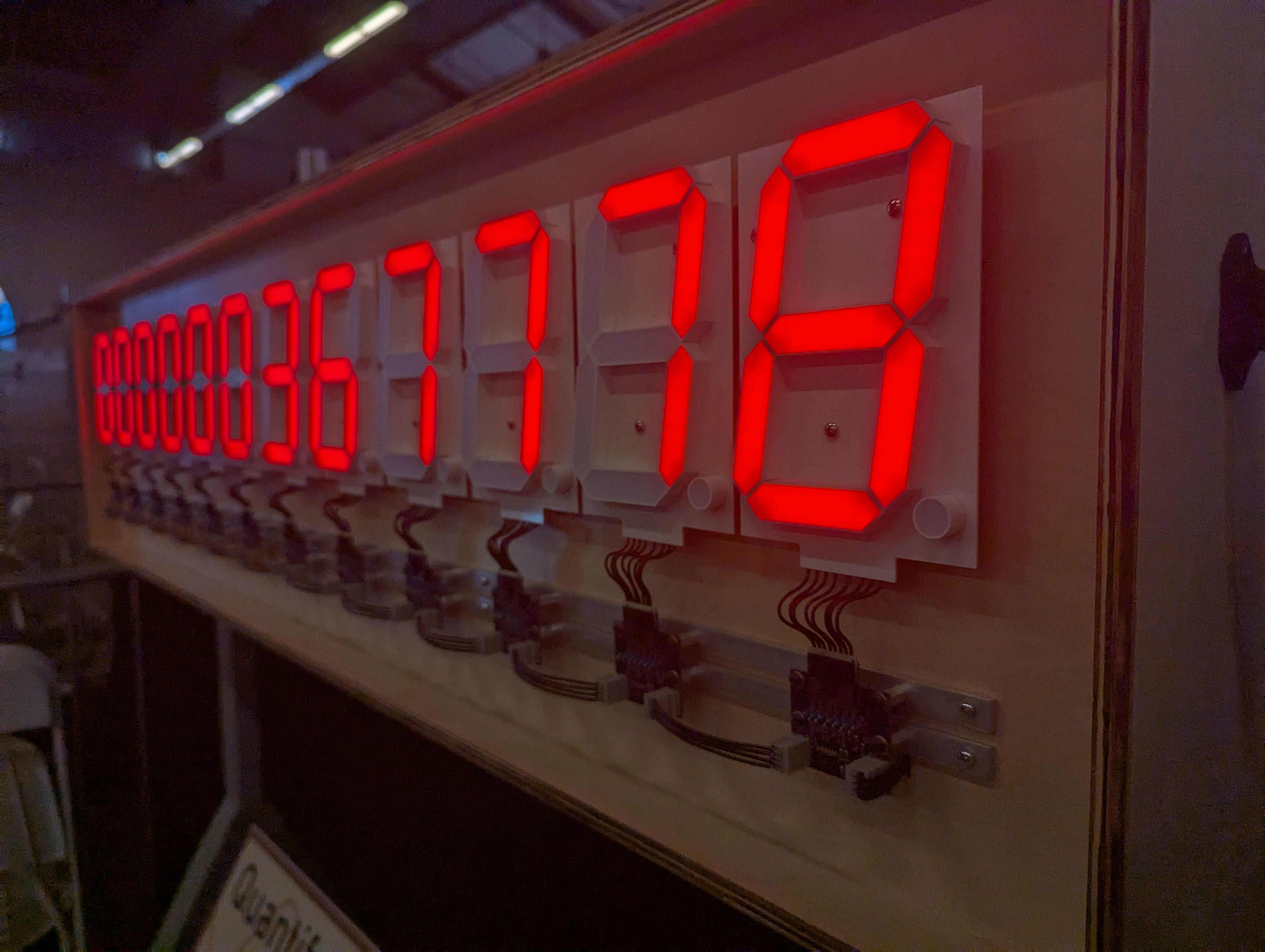 Seven Segment Counter, from the project README