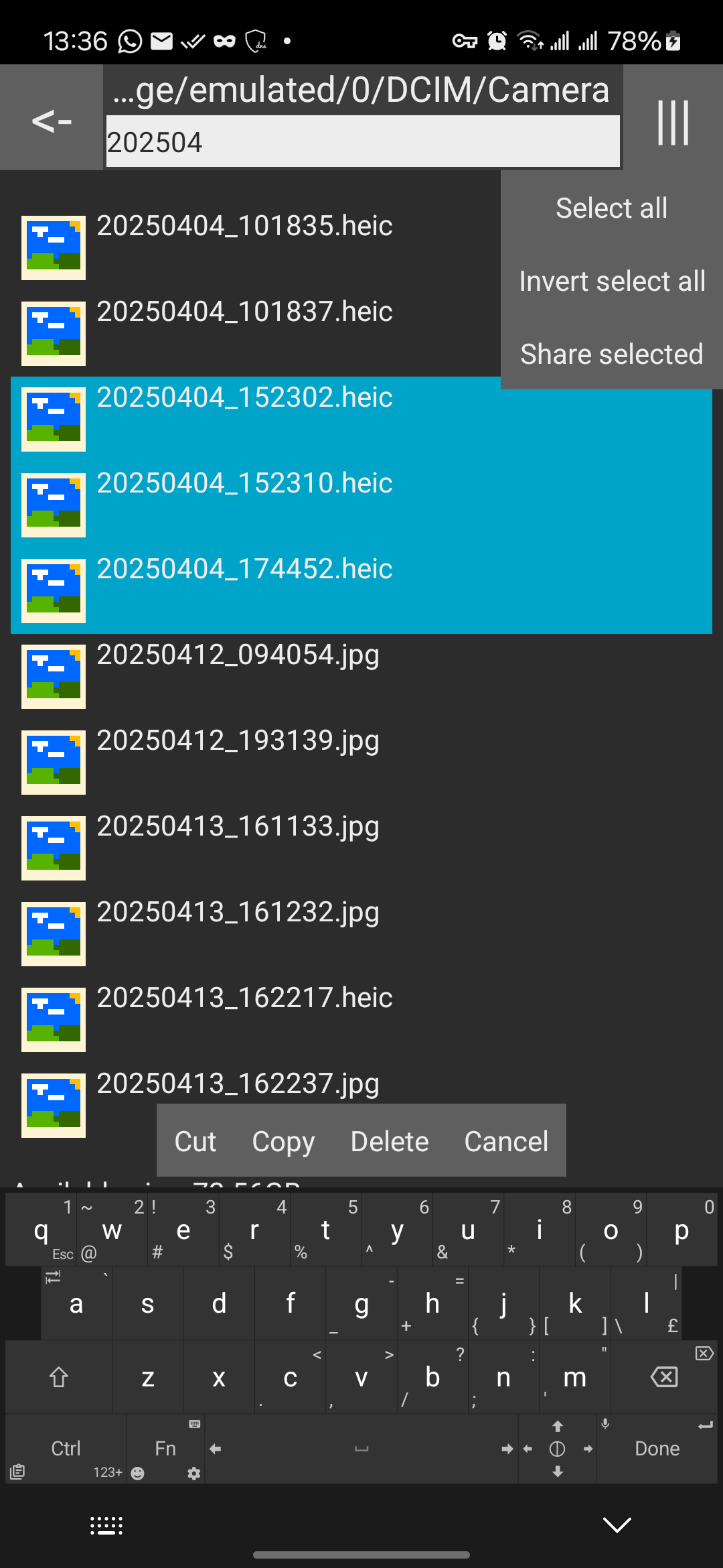 Screenshot 5 of Little File Explorer — opens full size