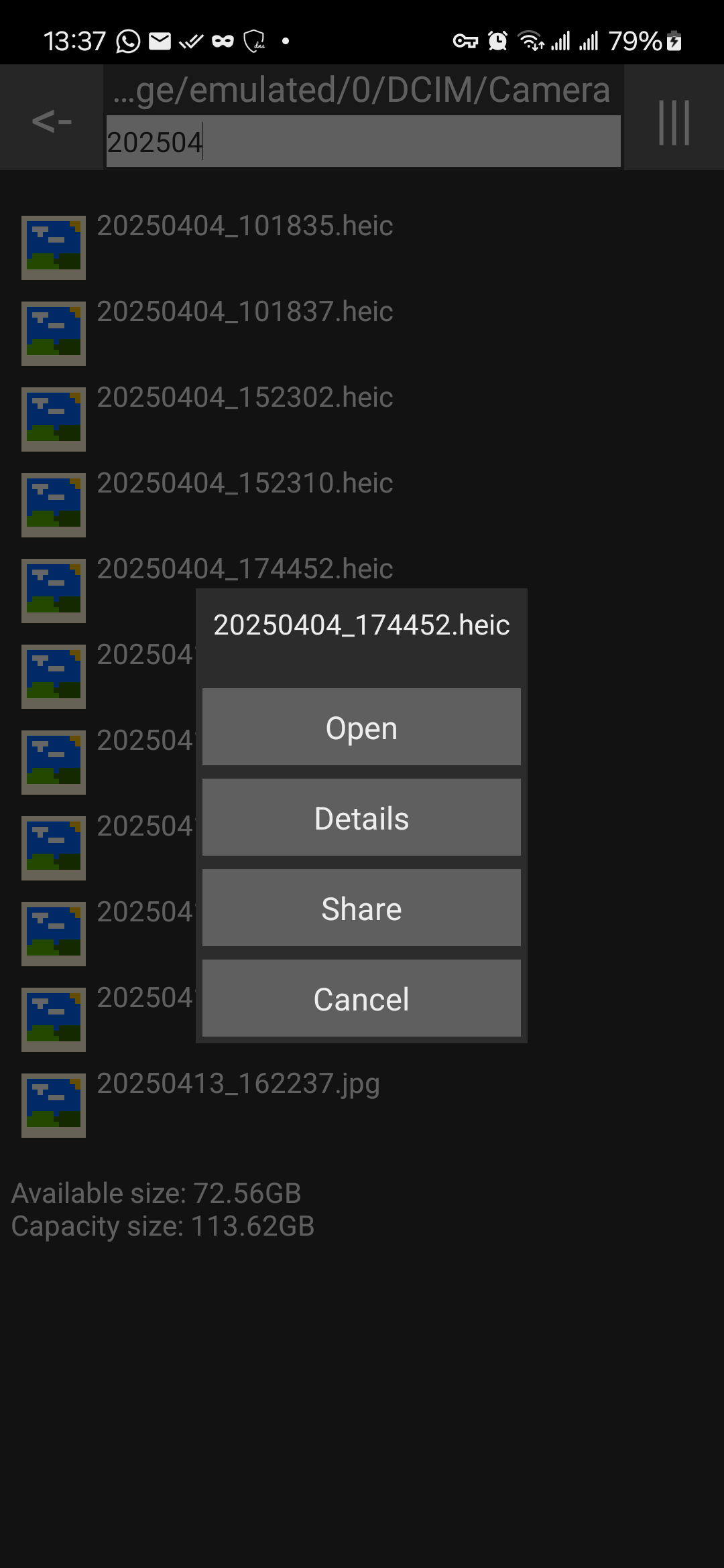 Screenshot 6 of Little File Explorer — opens full size