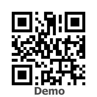 qr bw demo