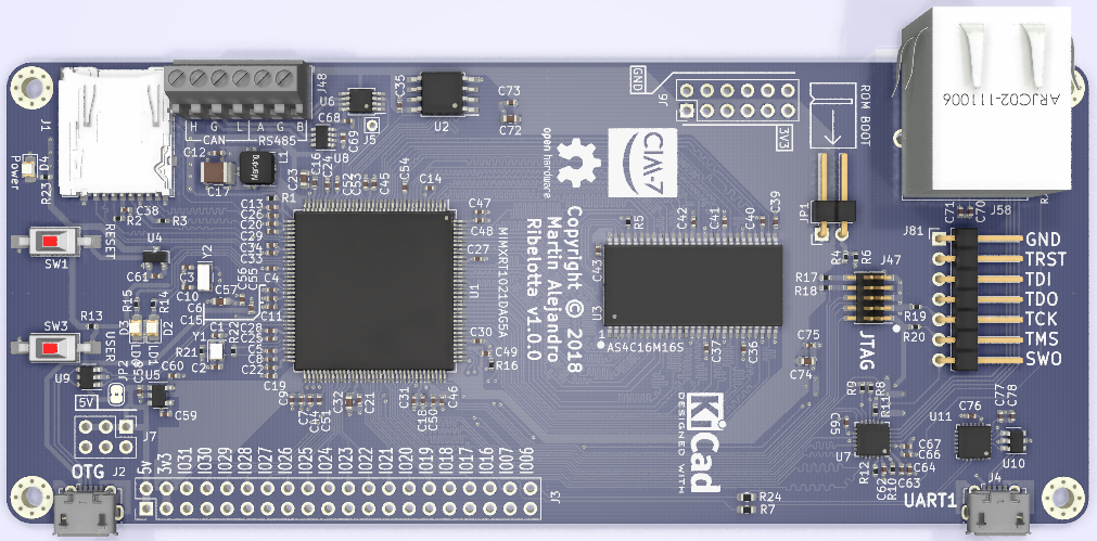 Imxrt1020-module, from the project README