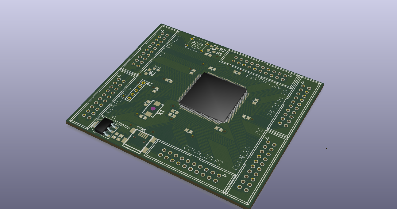 Pic32mz board, from the project README