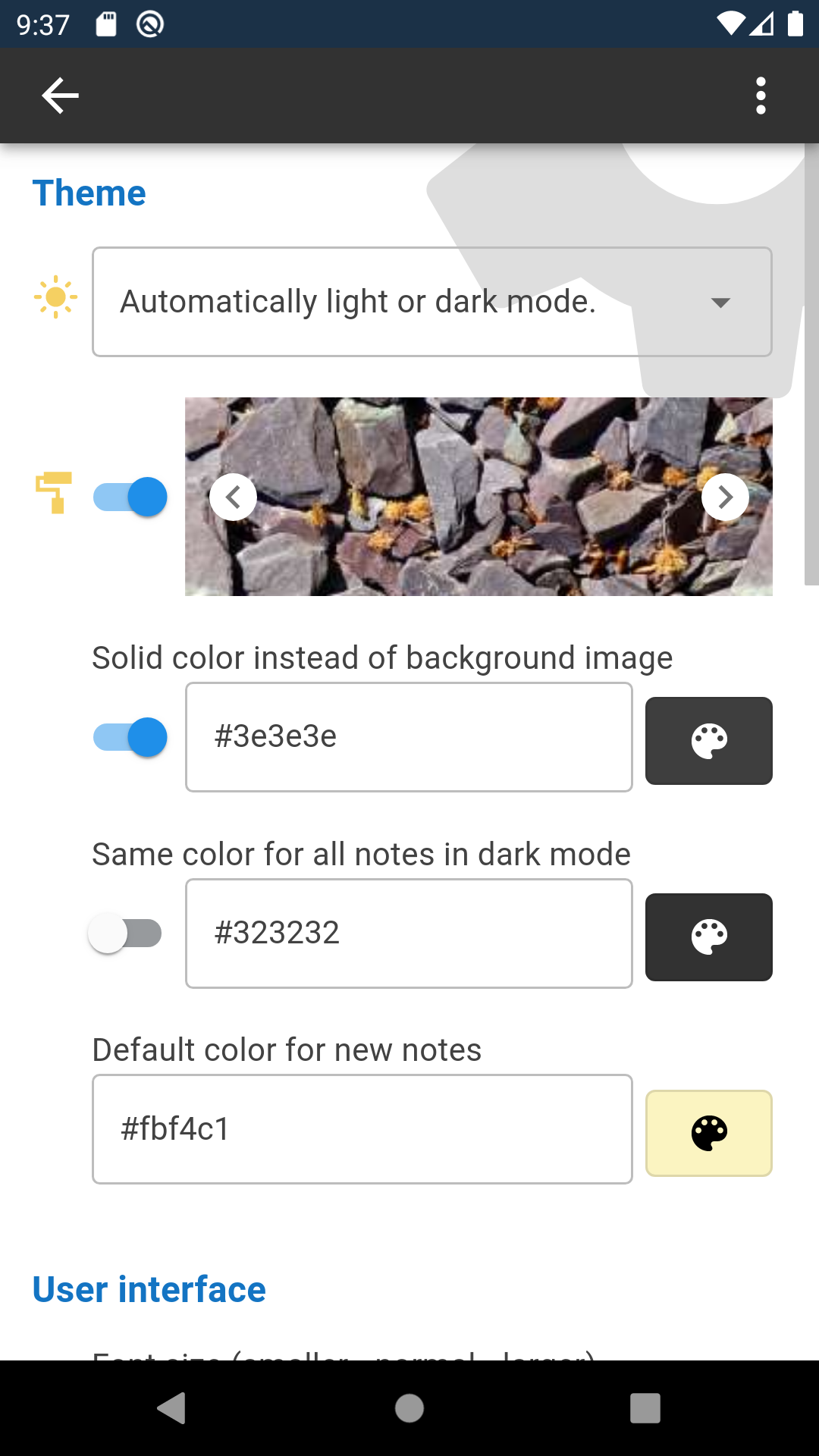 Screenshot 6 of SilentNotes — opens full size