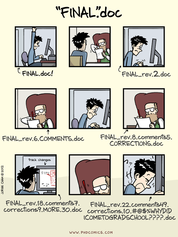 PhD Comics by Jorge Cham