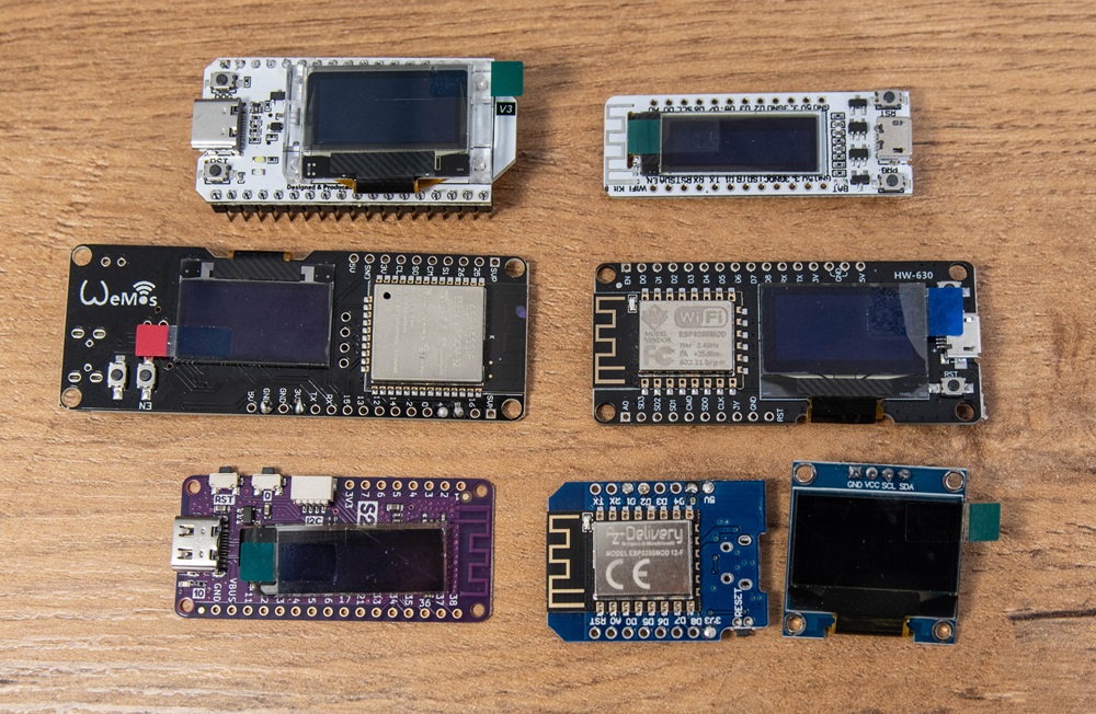 SPIDR - Supported and tested boards