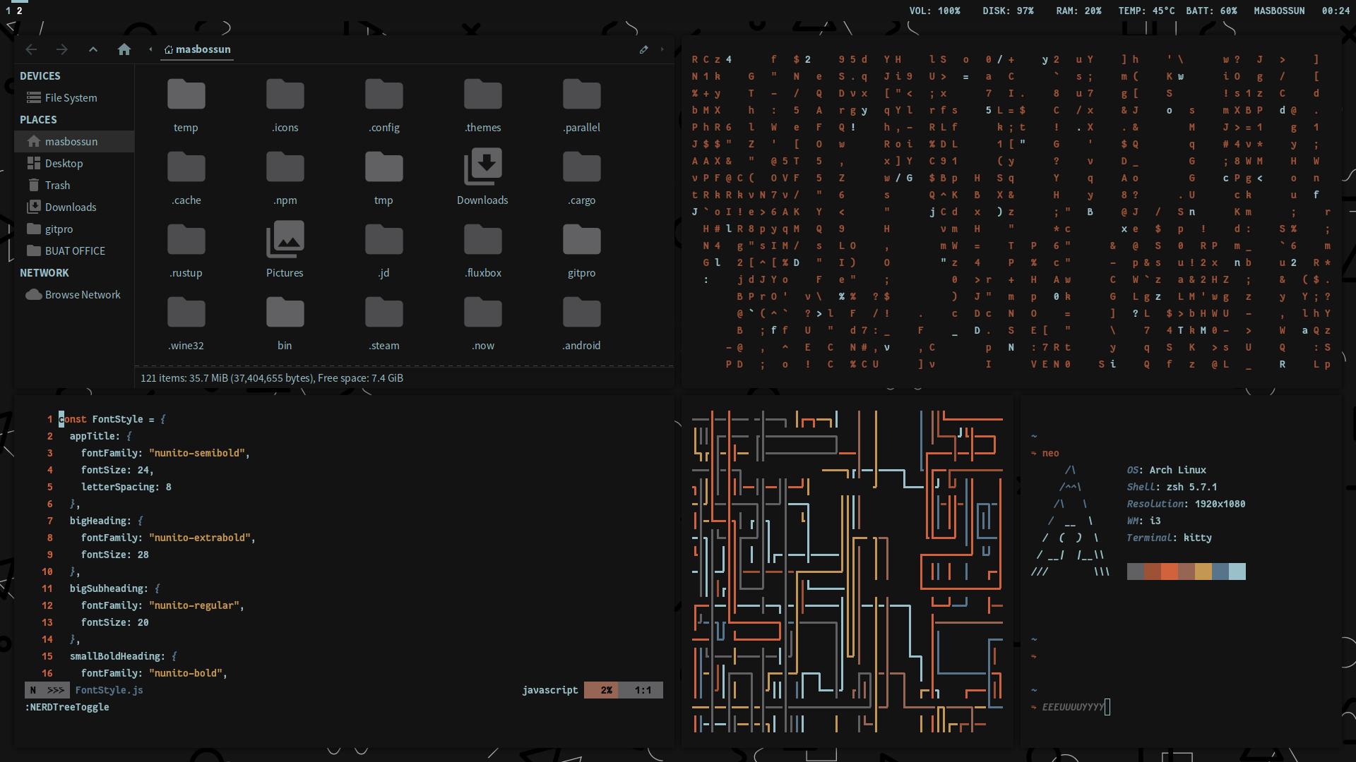 GitHub - masbossun/almighty-dotfiles: aesthetic