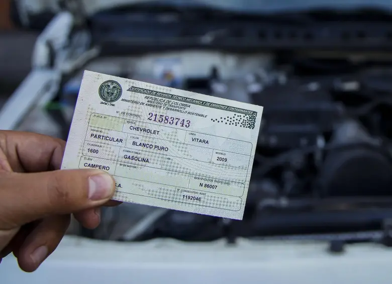 Certificado de revisión técnico-mecánica