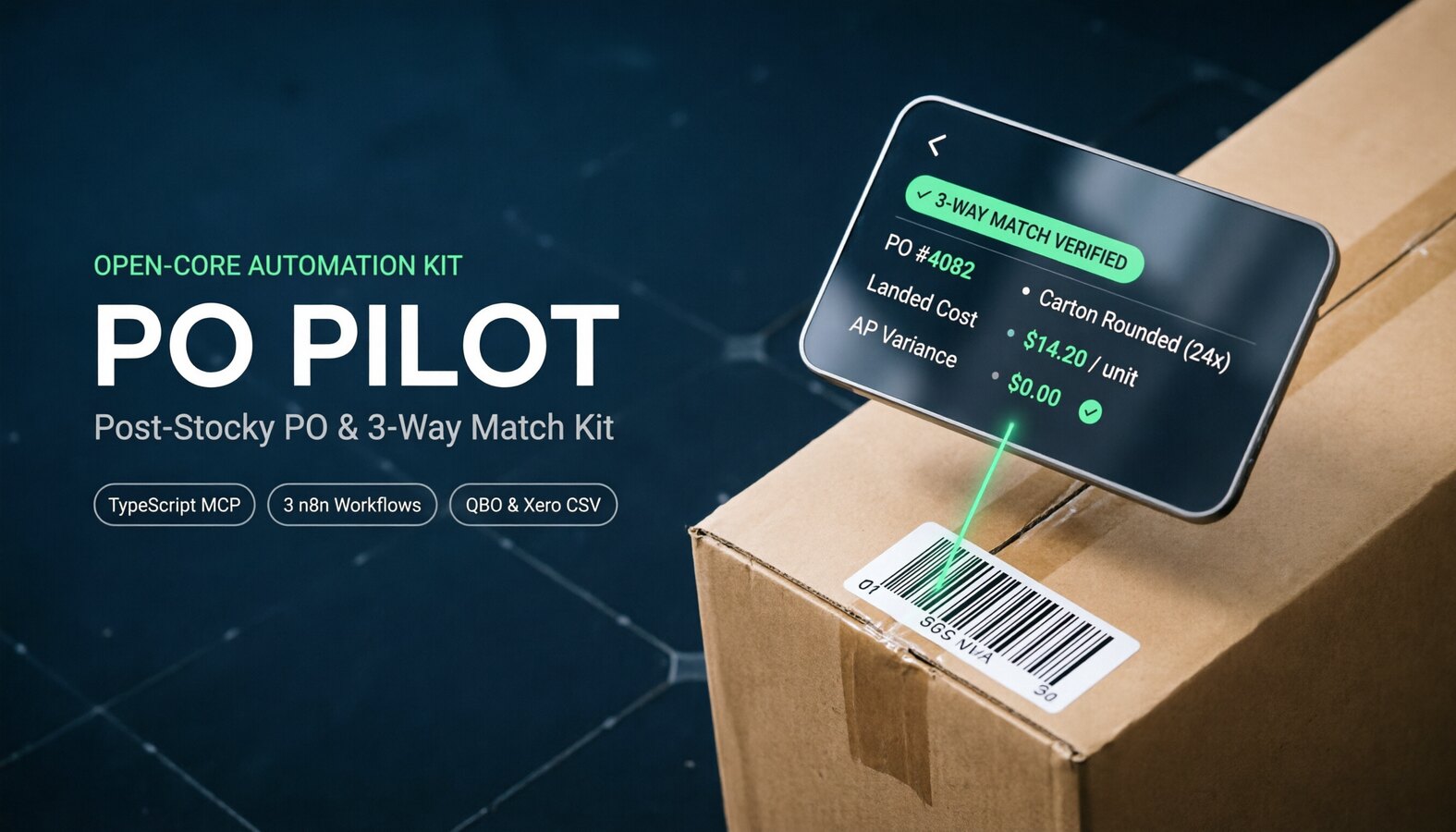 PO Pilot — Stocky 停用后的 Shopify PO 与三方匹配套件