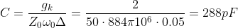 parallel C equation