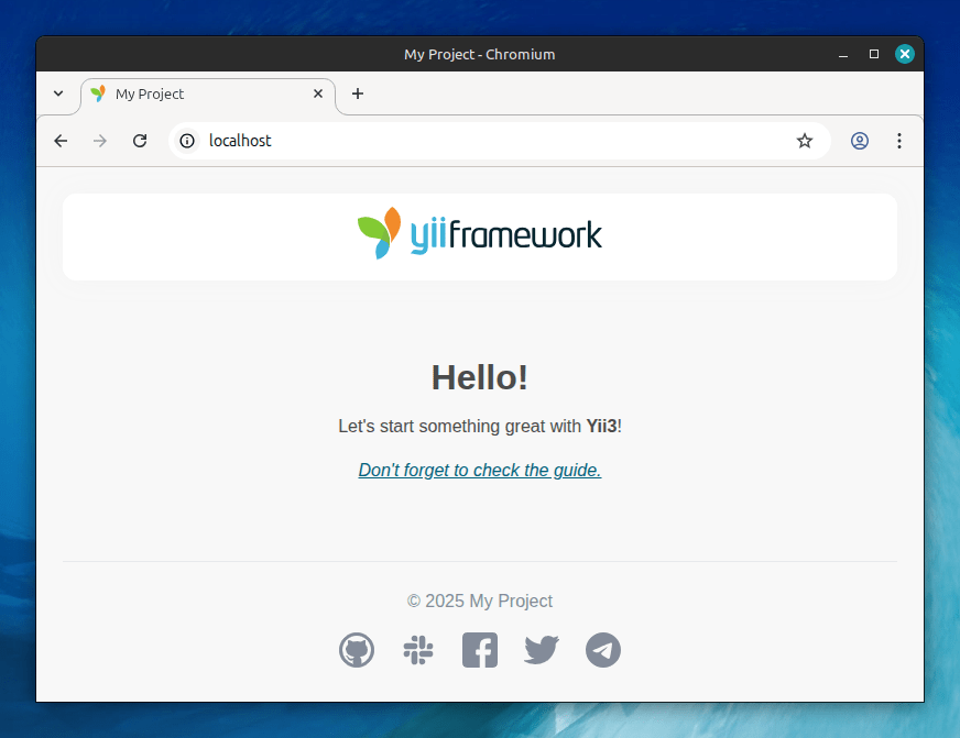 Application screenshot