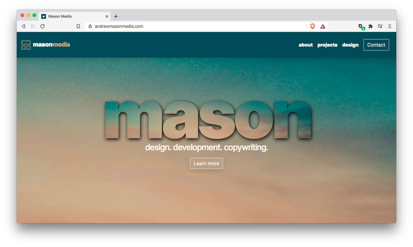 mason media homepage banner photo