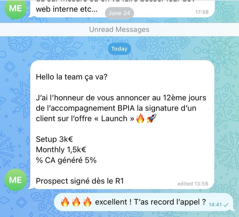 Témoignage client : signature Launch