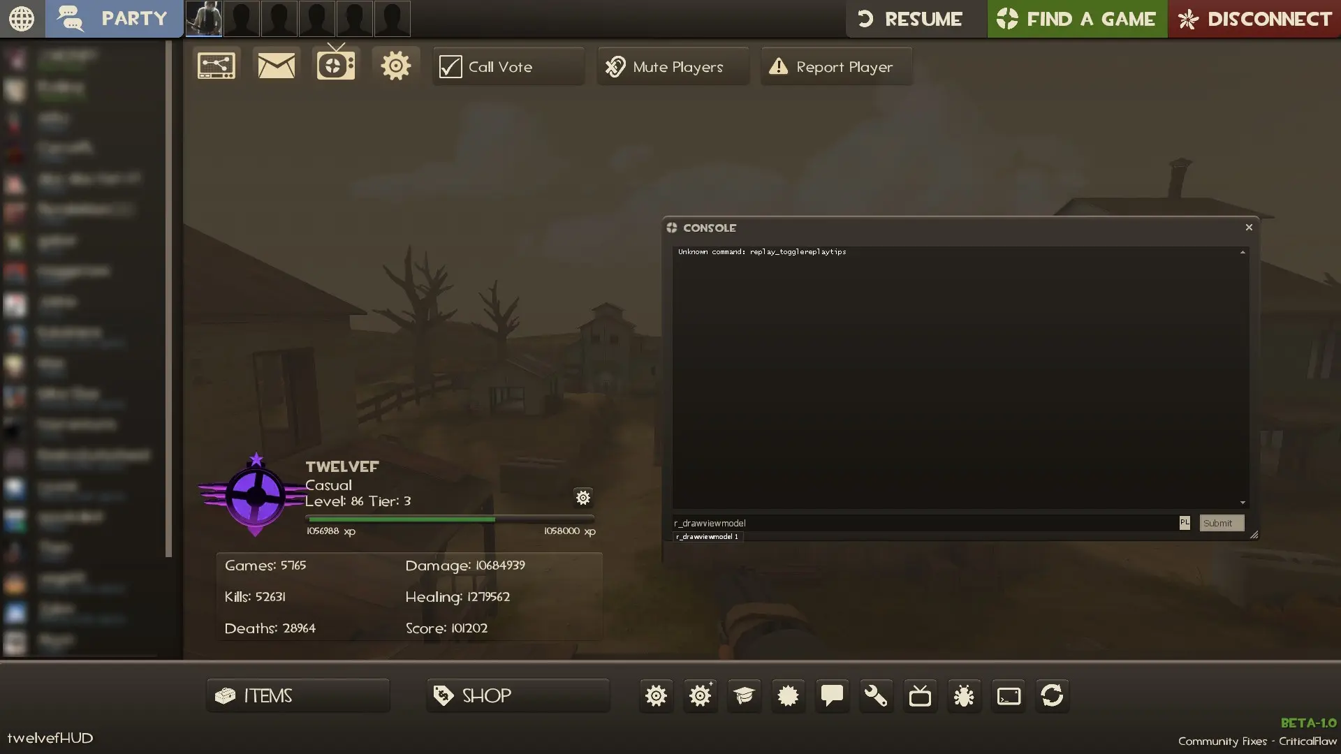 Menus