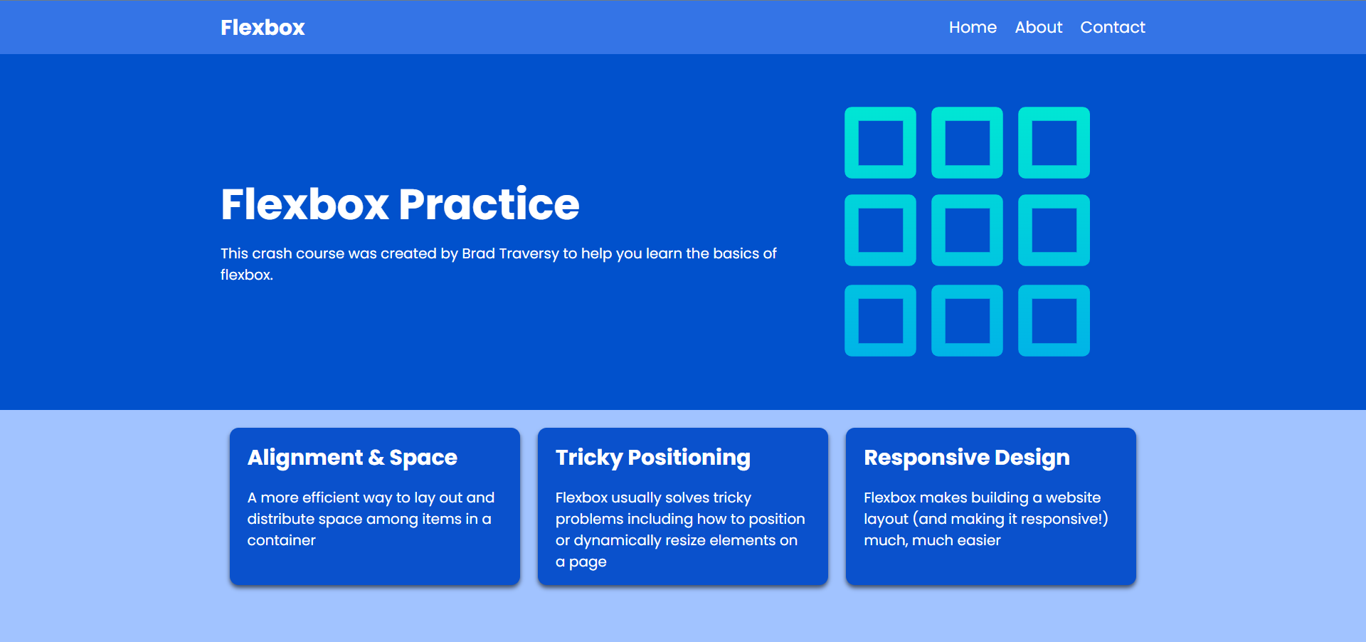 Flexbox Practice