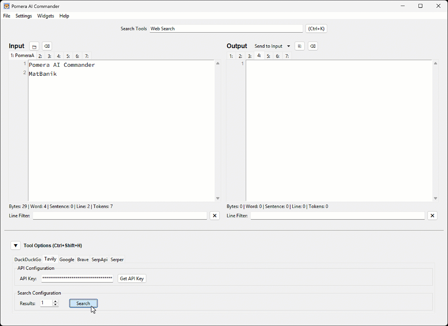 Messy text → clean output → extracted URLs/emails → ready to ship