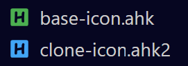 cloned language icons