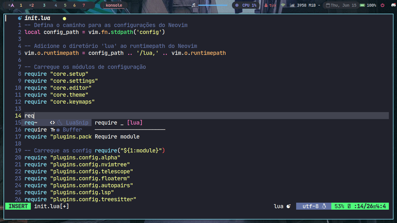 Screenshot lsp neovim