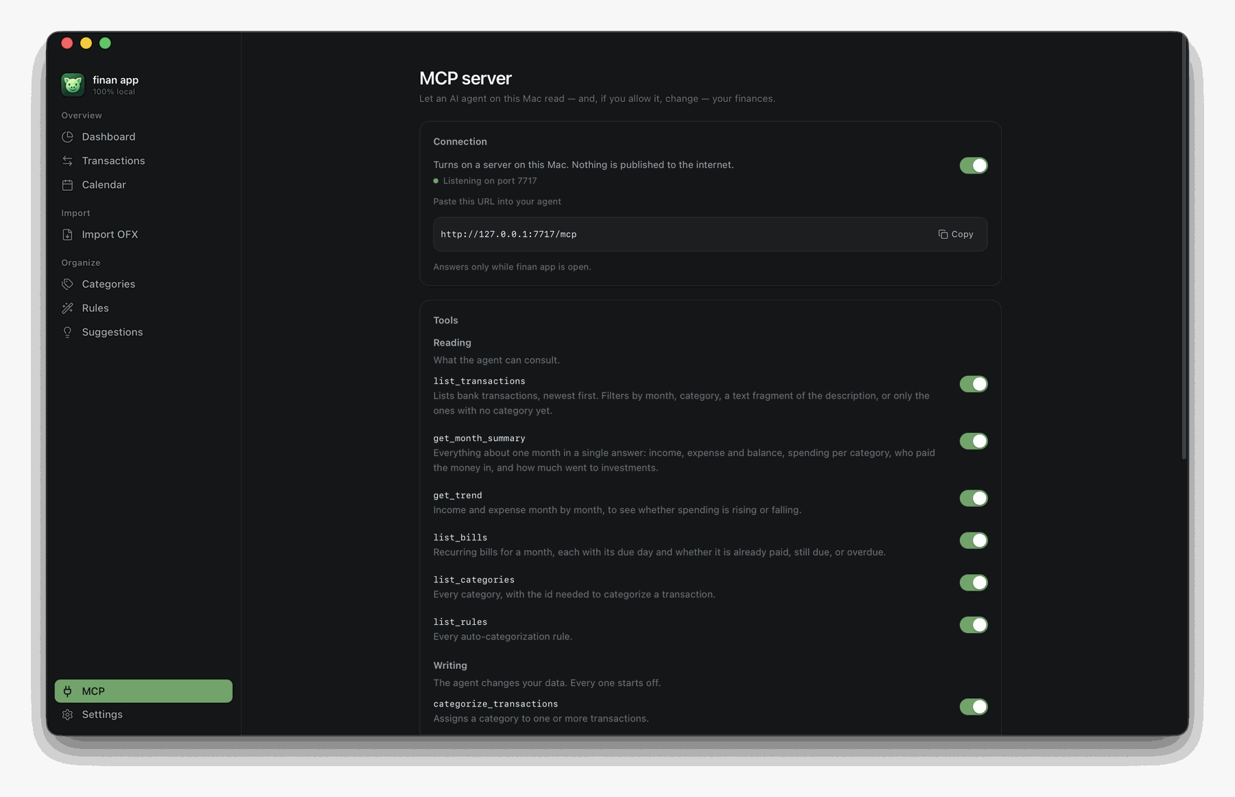 MCP server