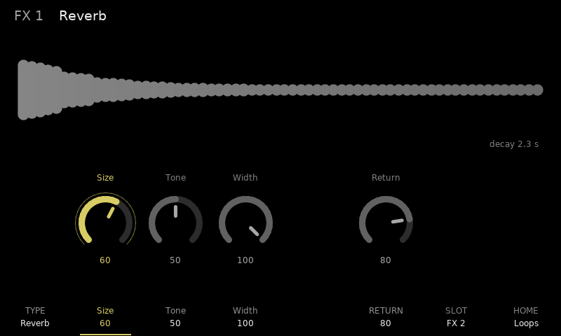 Reverb page