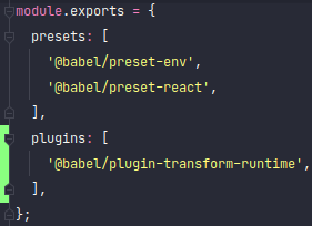 Plugin transform runtime babel