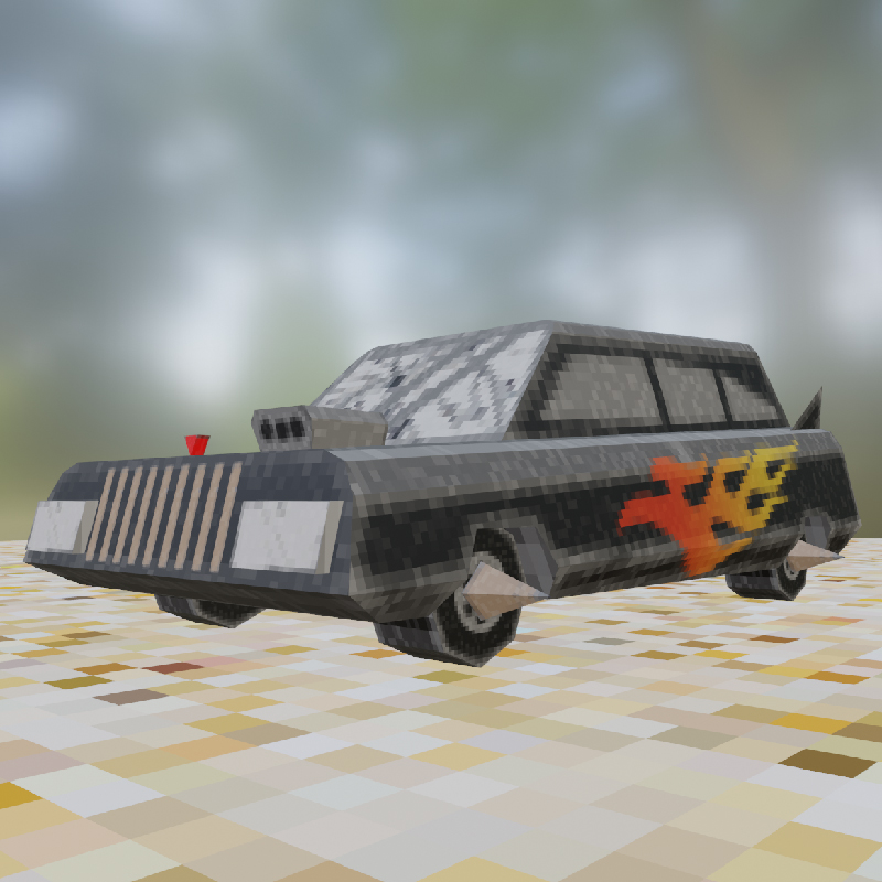 Picture of the player vehicle from the CARPG demo