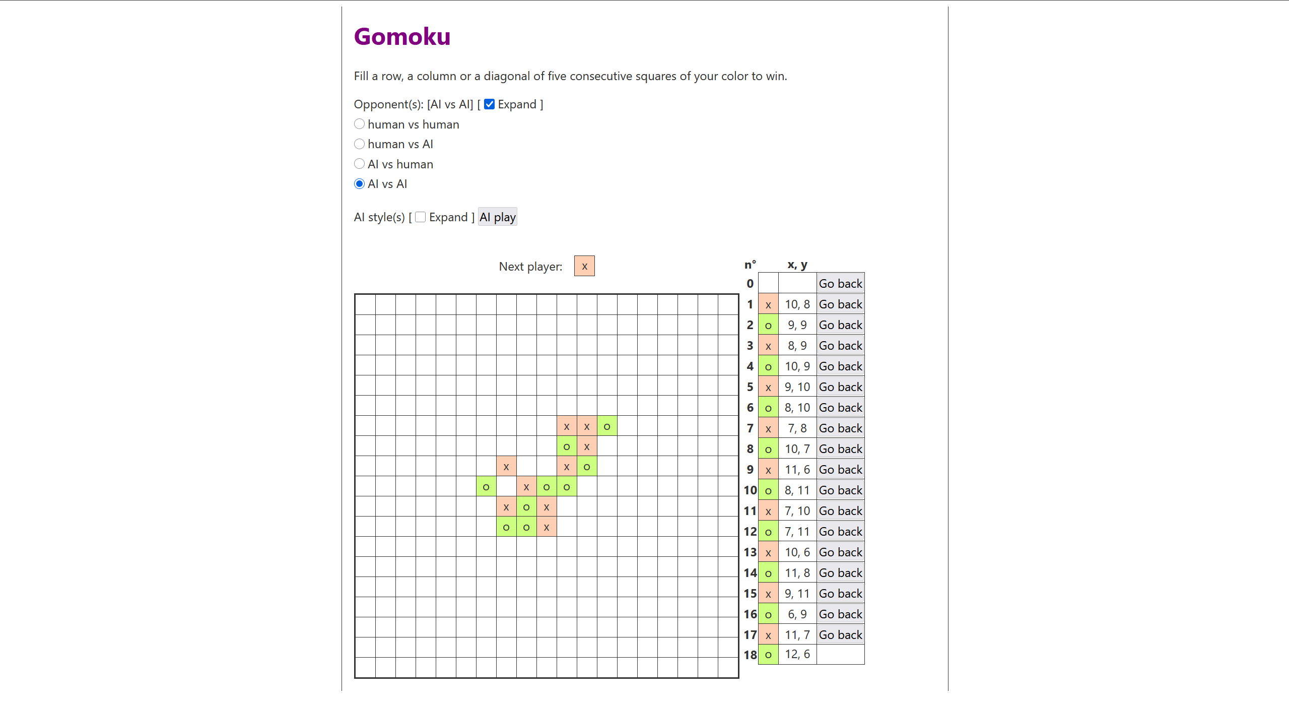 gomoku-svelte preview