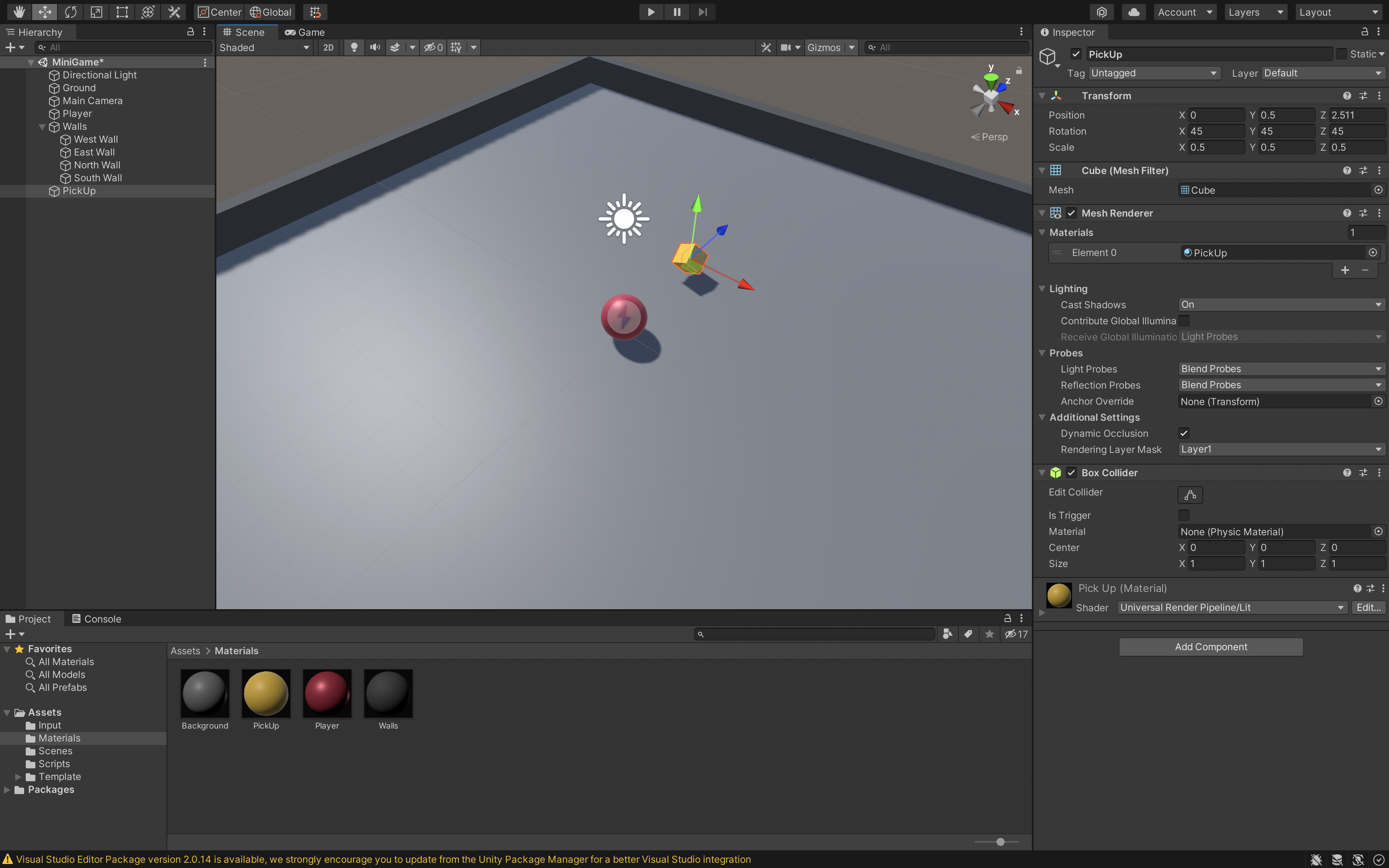 Unity screenshot