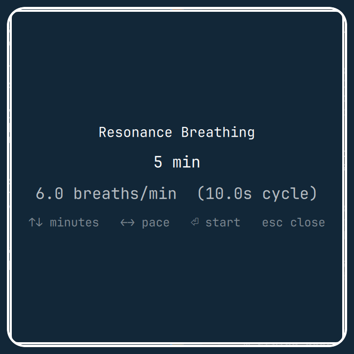 Breathe screenshot