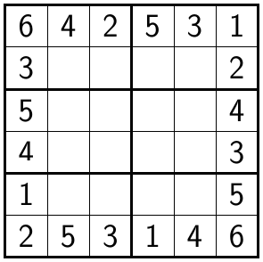 6x6 example