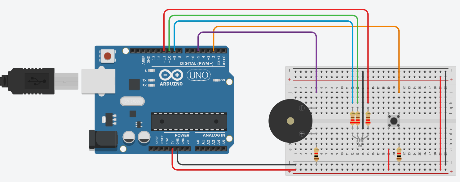 Tinkercad Circuit