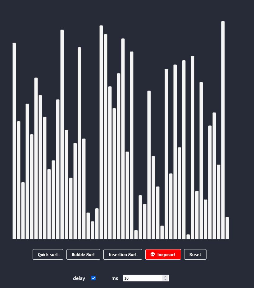 GitHub - Matic031/Sorting-Algorithms-with-React: Visualize Sorting ...