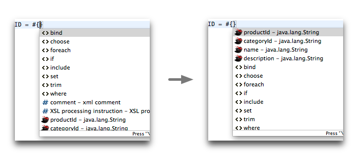 xml proposal order