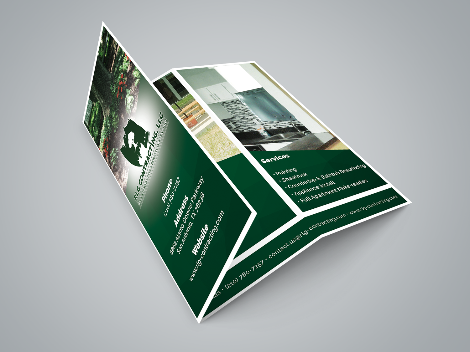 Beautiful display image of a brochure design